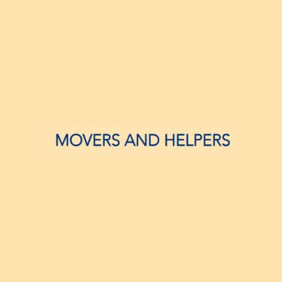 Movers And Helpers